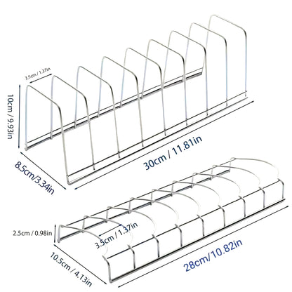 Stainless Steel Kitchen Organizer Dish Rack Household Kitchen Drainage Rack