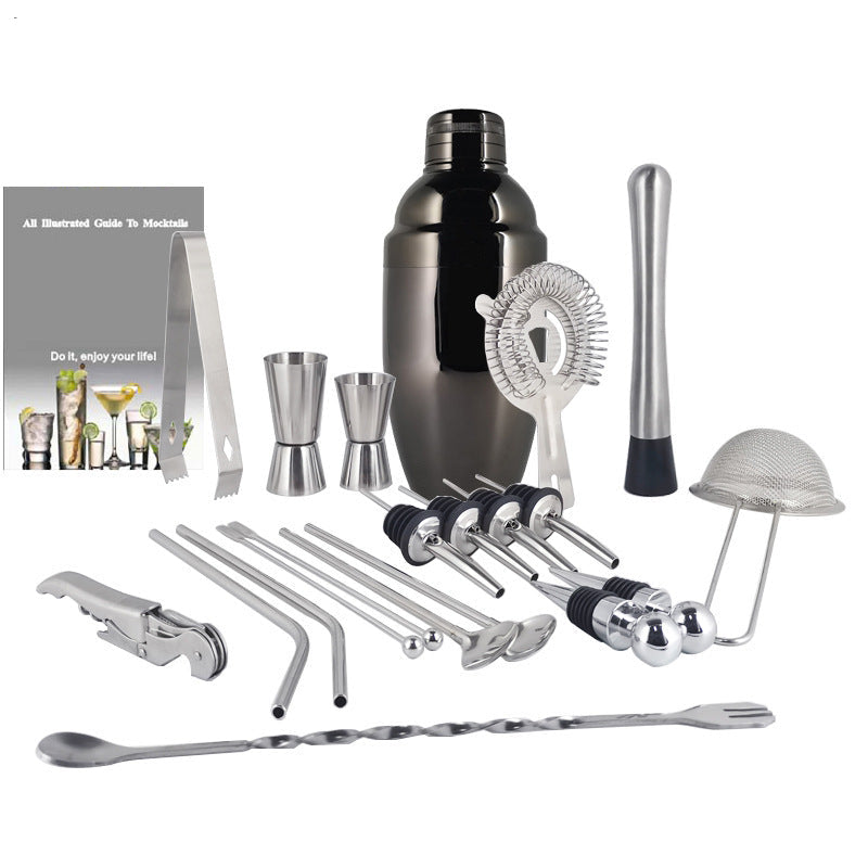 Boston Cocktail Shaker Bar Tools Wine Mixer Set