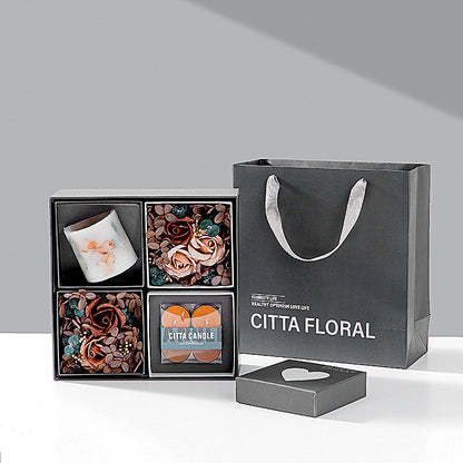 Luxury Floral and Candle Gift Box