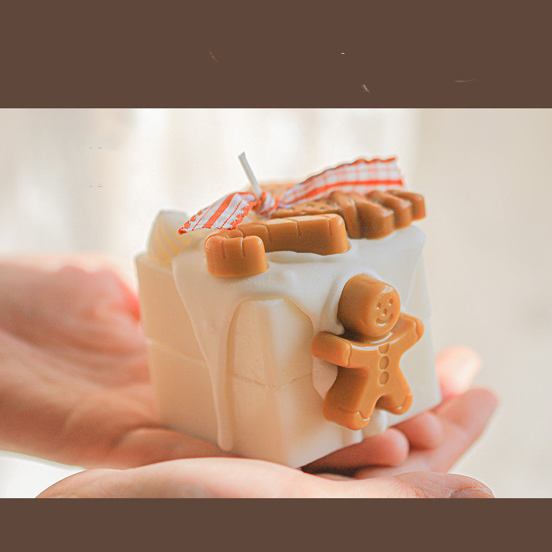 Gingerbread Man Scented Candles