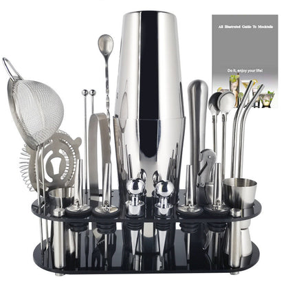 Boston Cocktail Shaker Bar Tools Wine Mixer Set