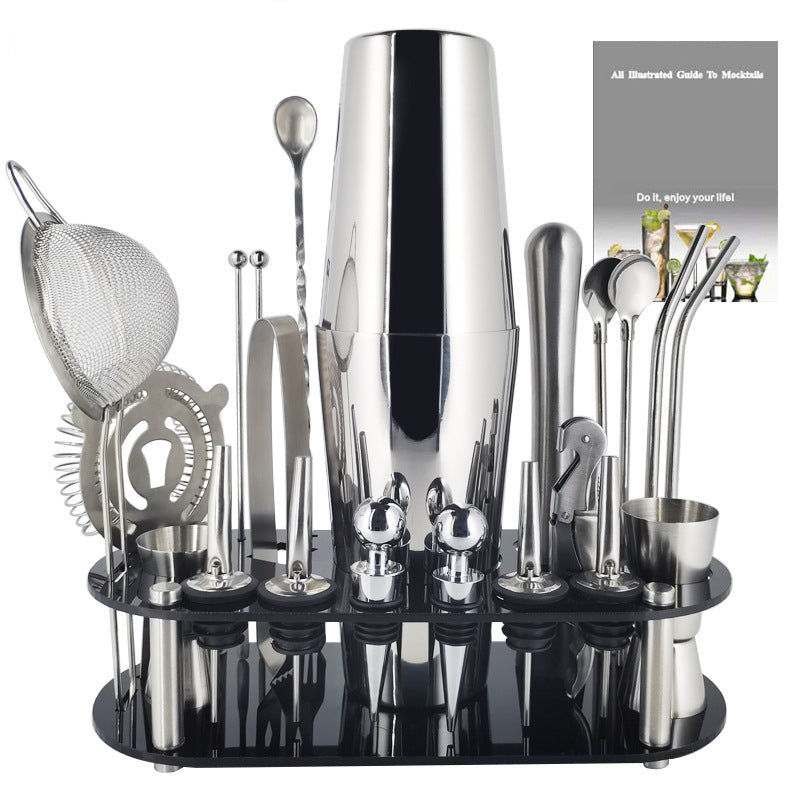 Boston Cocktail Shaker Bar Tools Wine Mixer Set
