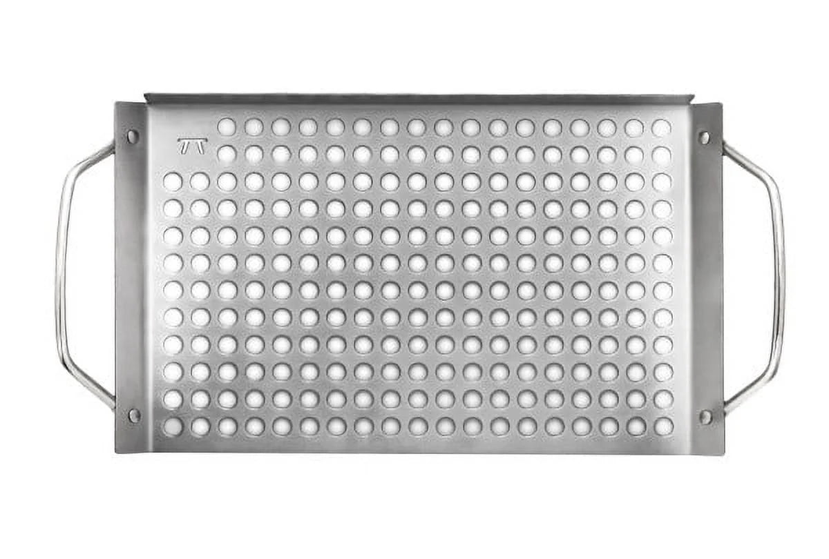 Stainless Steel Grill Topper Grid, 11 X 7-Inch