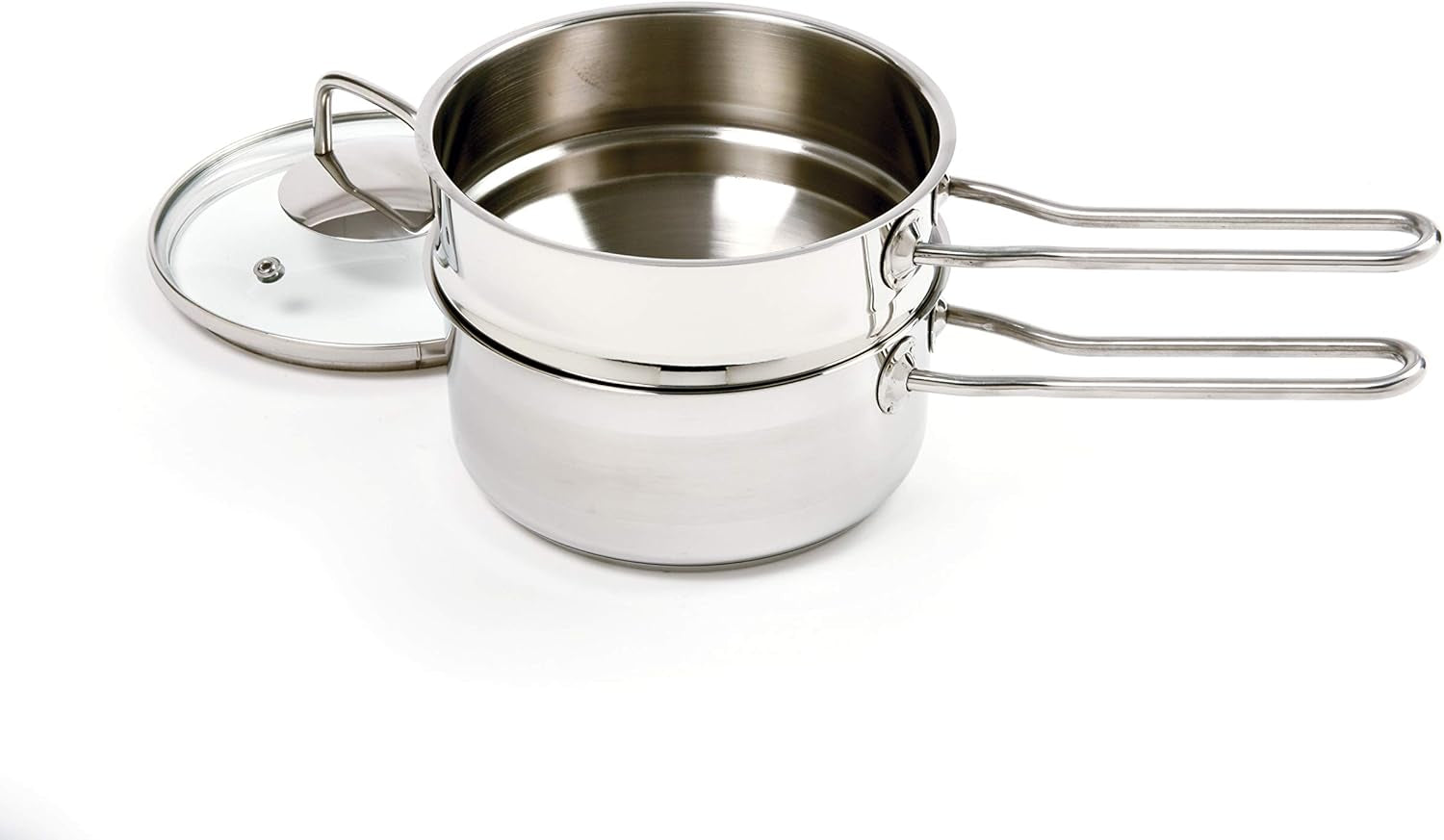 1.5 Quart Stainless Steel Double Boiler, Holds 1.5Qt/1.4L