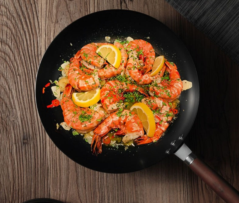 Old Iron Pot Hand-forged Non-coated Non-stick Frying Pan