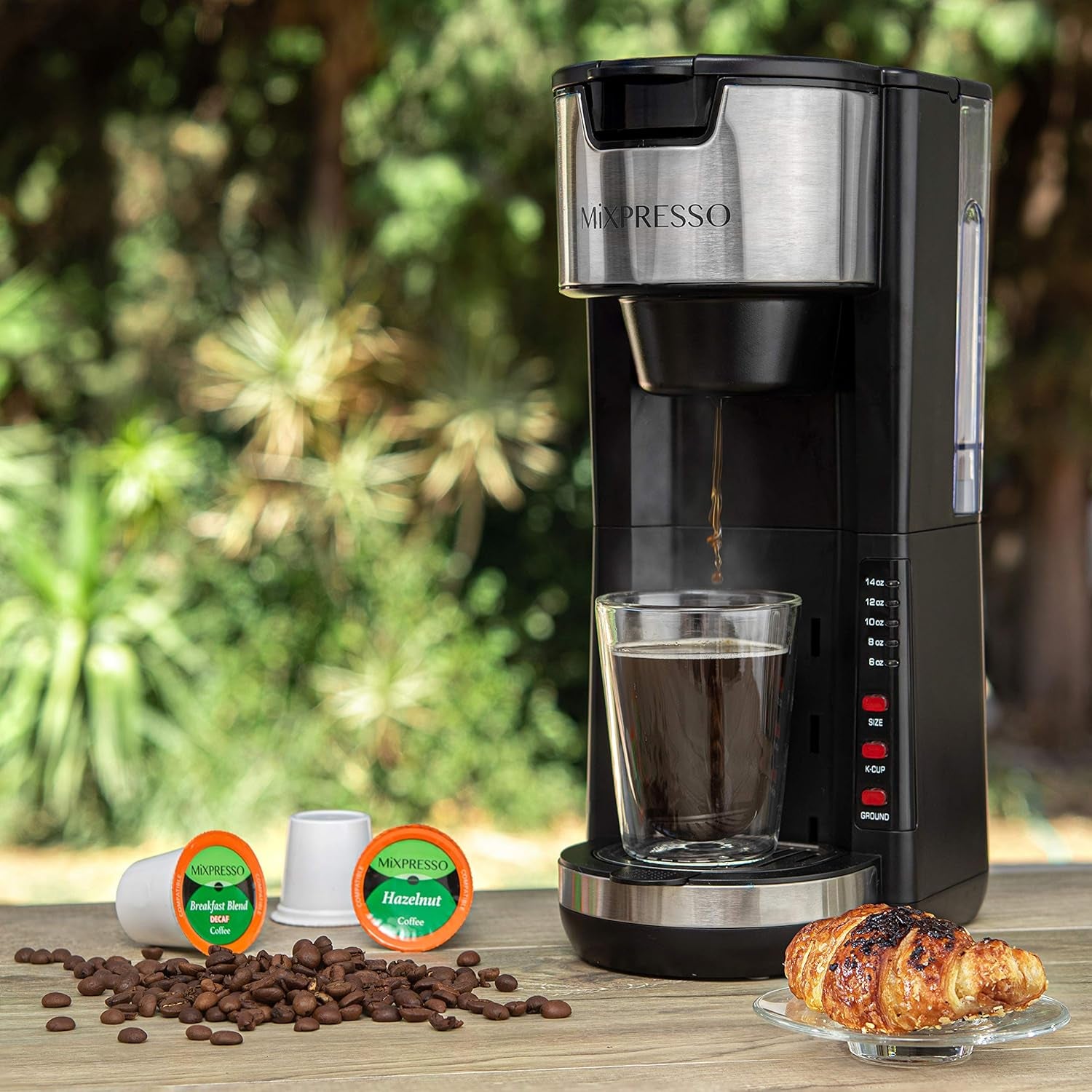 Coffee Maker – K-Cup & Ground Coffee Compatible