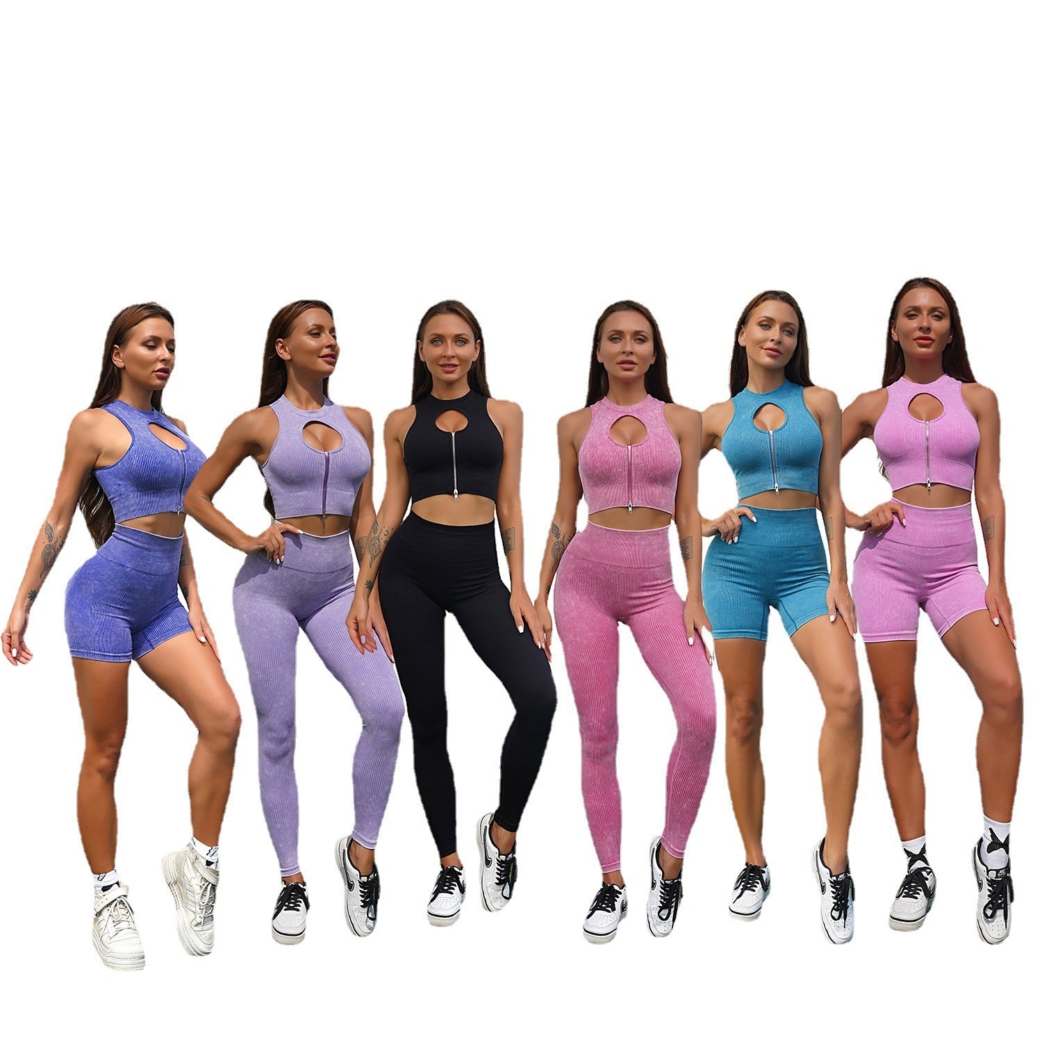 Women’s Seamless Yoga Fitness Suit