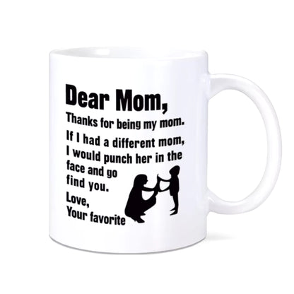 Best Mom Ever Printed Mug, Perfect Gift for Mother's Day