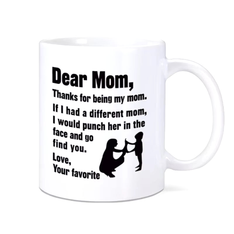 Best Mom Ever Printed Mug, Perfect Gift for Mother's Day