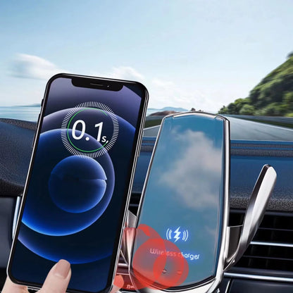 Car Mount Charger 15W Magnetic Wireless Car Charger, Fast Charging Air Vent Magn