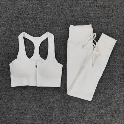 Ladies Fitness Short-sleeved Yoga Suit