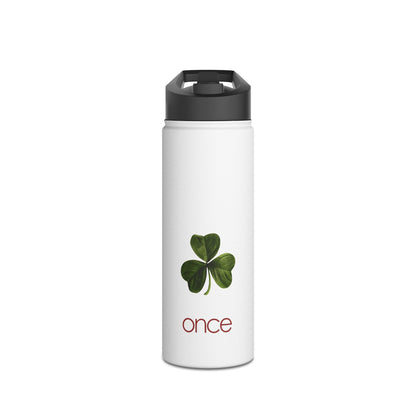Once Stainless Steel Water Bottle, Standard Lid