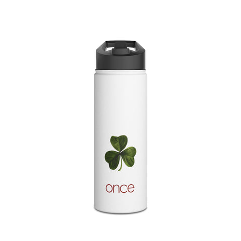 Once Stainless Steel Water Bottle, Standard Lid