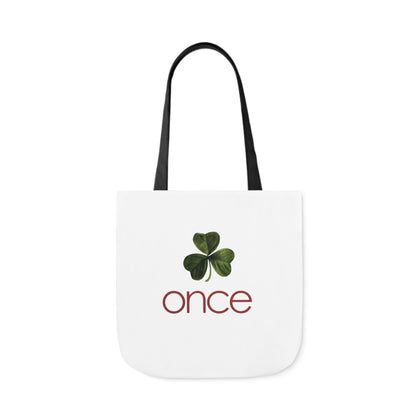Once Canvas Tote Bag, 5-Color Straps