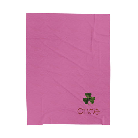 Once  Velveteen Plush Blanket