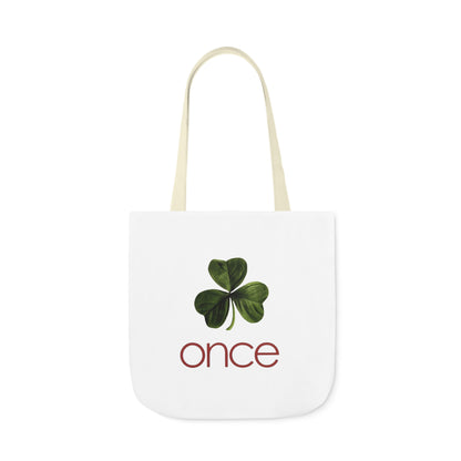 Once Canvas Tote Bag, 5-Color Straps