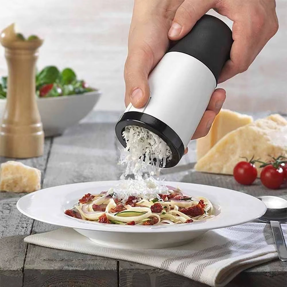Multi-Functional Manual Rotating Cheese Grater and Shredder