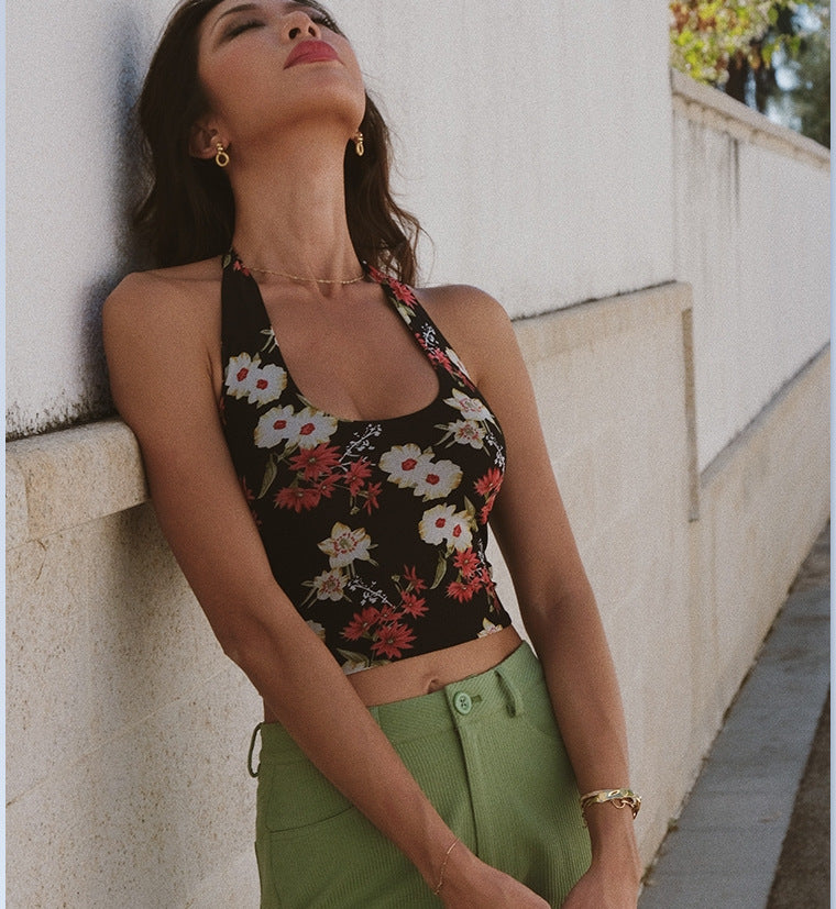 Beauty Back Yoga Dance Fitness Top