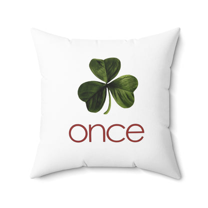 Shamrock Square Pillow