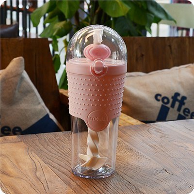 Self-Stirring Protein Shaker Bottle