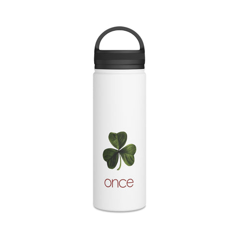 Once Stainless Steel Water Bottle, Handle Lid