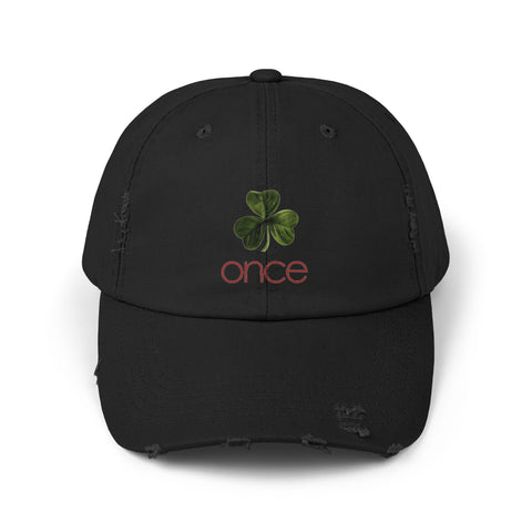 Once Unisex Distressed Cap