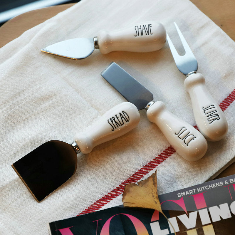 Butter Cheese Bread Jam Dessert 4-piece Butter Knife Set