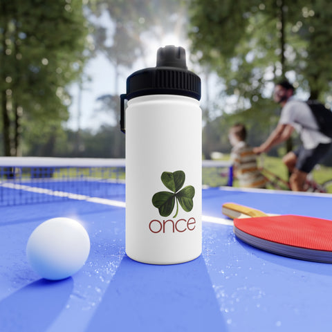 Once Stainless Steel Water Bottle, Sports Lid