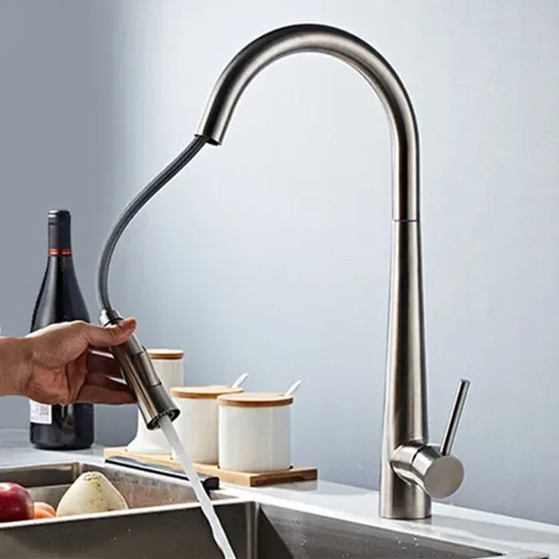 Stainless Steel Sensor Kitchen Faucets, Smart Touch