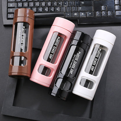 See-Through Hydration Tracker Bottle