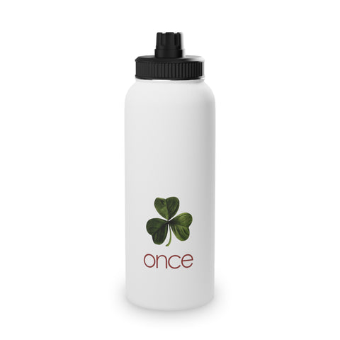 Once Stainless Steel Water Bottle, Sports Lid