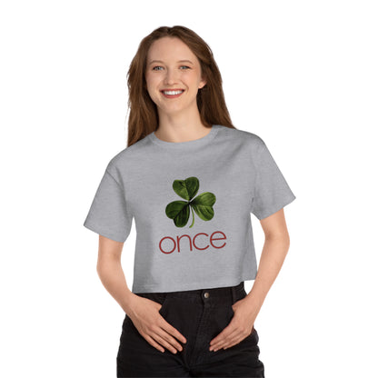 Once Champion Women's Heritage Cropped T-Shirt