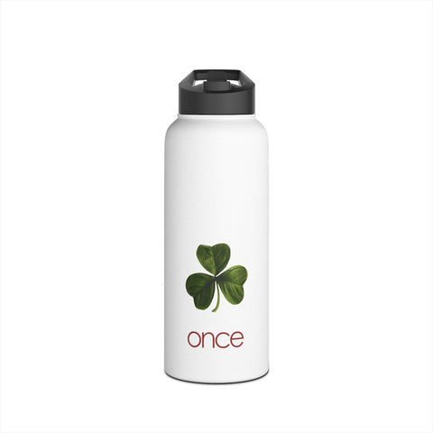 Once Stainless Steel Water Bottle, Standard Lid