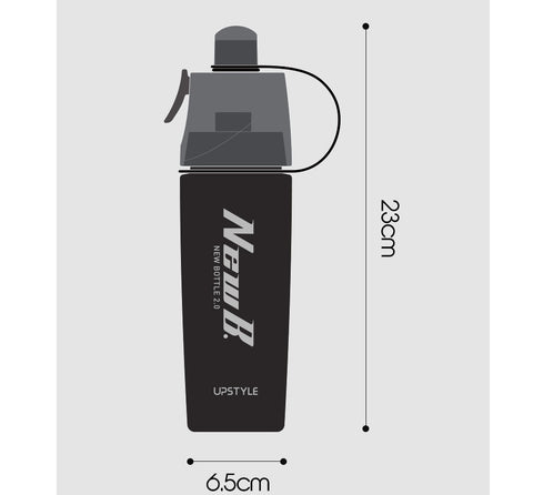 Advanced Smart Water Bottle with Blue Illumination