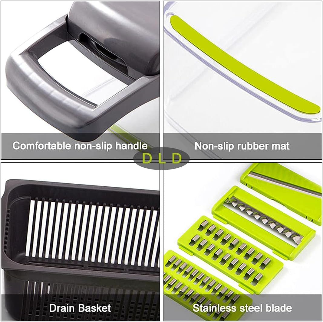 11-in-1 Multi-Function Vegetable & Fruit Chopper