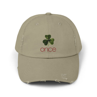 Once Unisex Distressed Cap