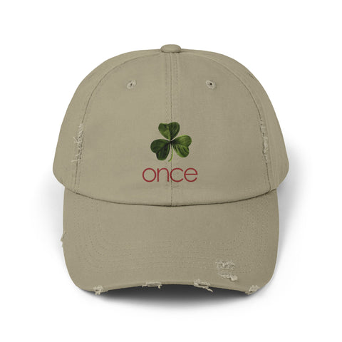 Once Unisex Distressed Cap