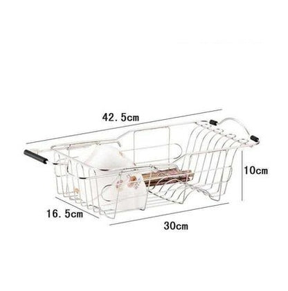 Removable Dish Drying Rack for Kitchen Counter Pantry
