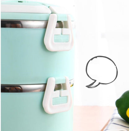 304 Stainless Steel Insulated Lunch Box – Keep Meals Hot or Cold