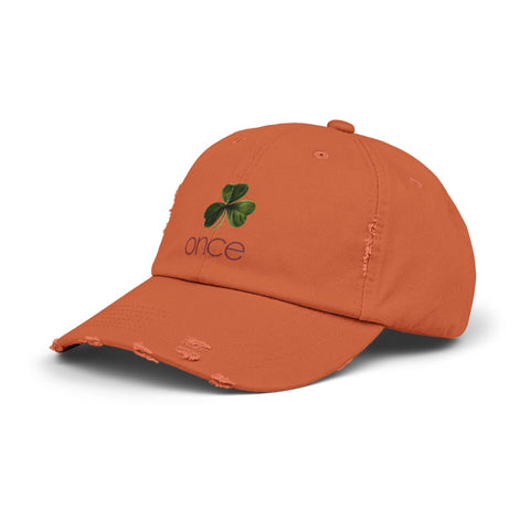 Once Unisex Distressed Cap
