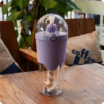 Self-Stirring Protein Shaker Bottle