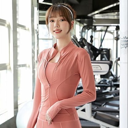 Slimming Fitness Running Top Coat