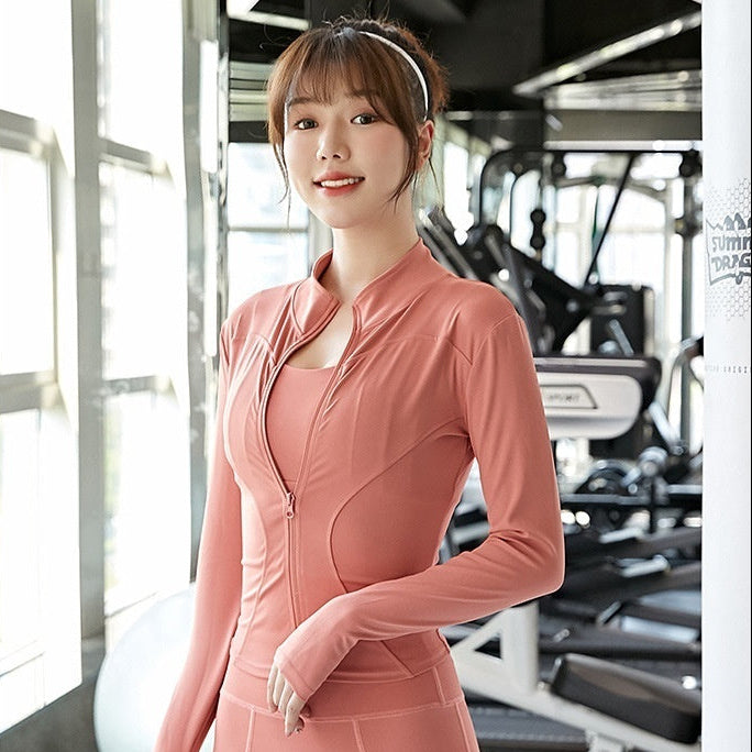 Slimming Fitness Running Top Coat