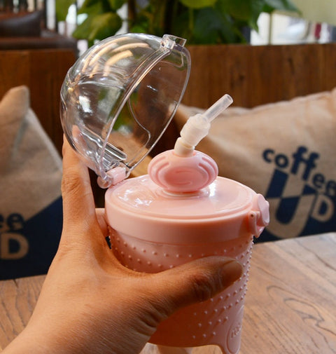 Self-Stirring Protein Shaker Bottle
