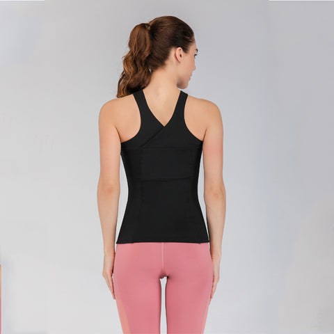 Crossover Halter Fitness Top