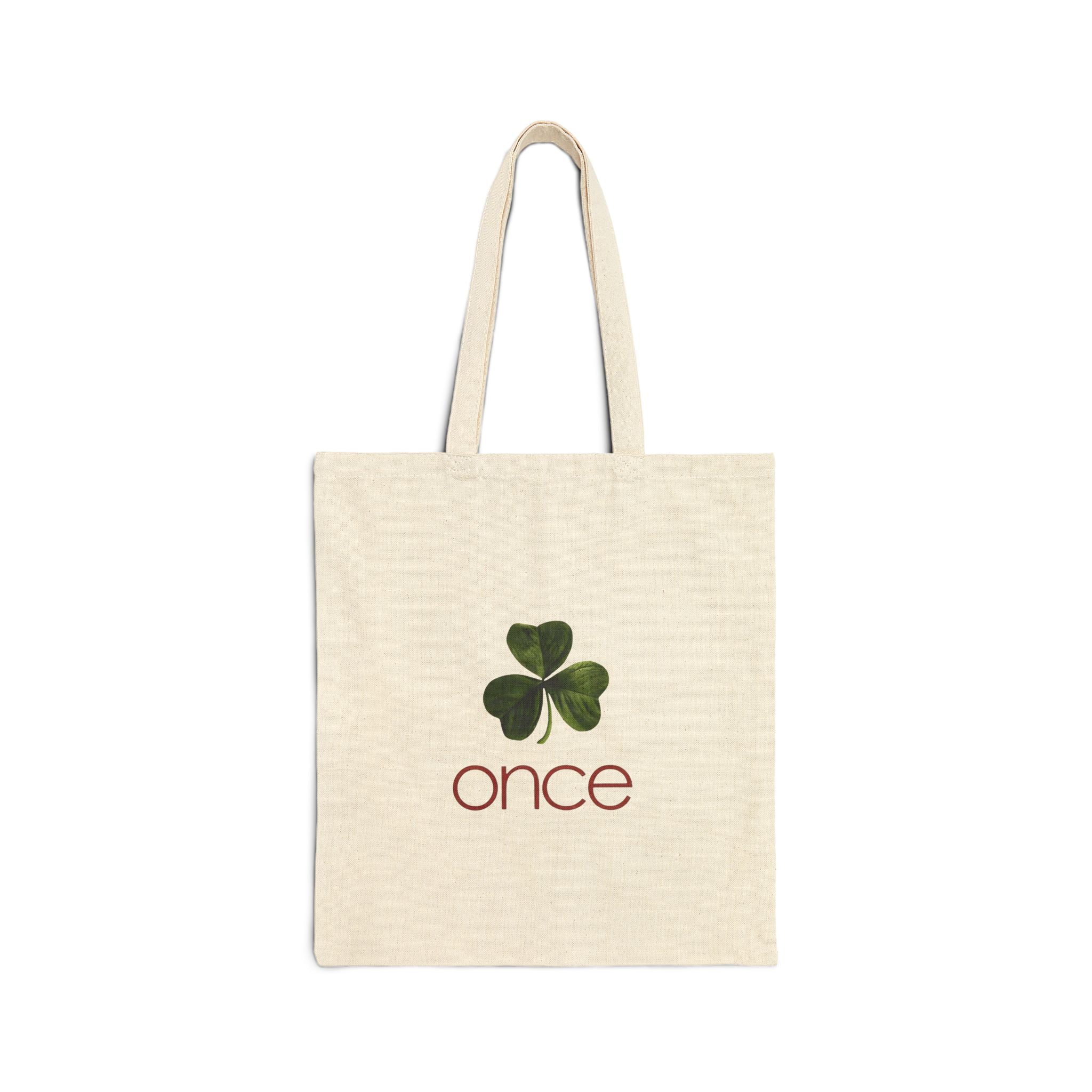 Once Cotton Canvas Tote Bag