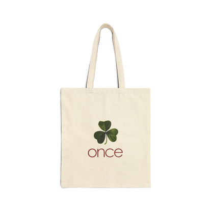 Once Cotton Canvas Tote Bag