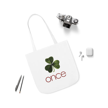 Once Canvas Tote Bag, 5-Color Straps