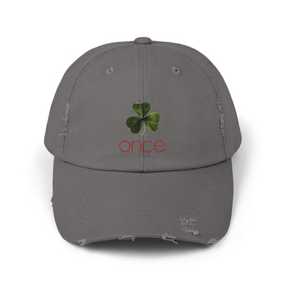 Once Unisex Distressed Cap