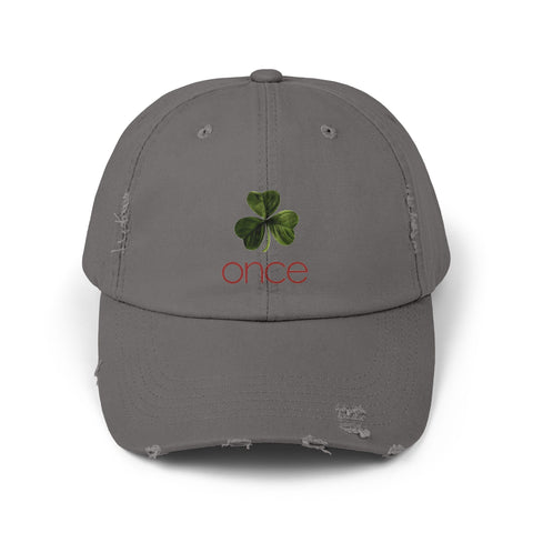 Once Unisex Distressed Cap